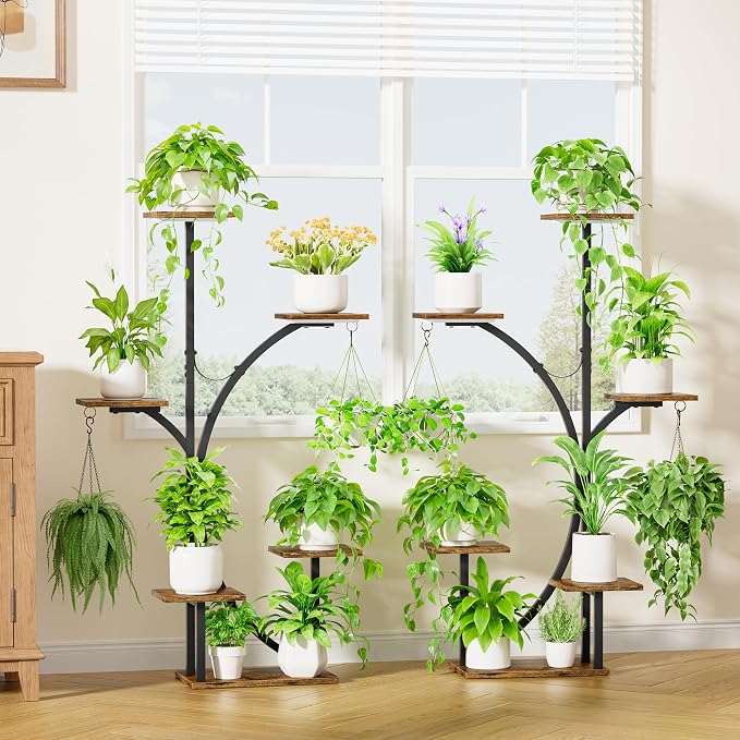 Plant Stand Indoor with Grow Lights - Image 8