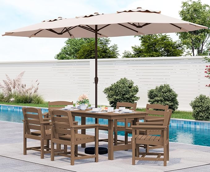 SERWALL 8-Piece Patio Dining Sets by SERWALL