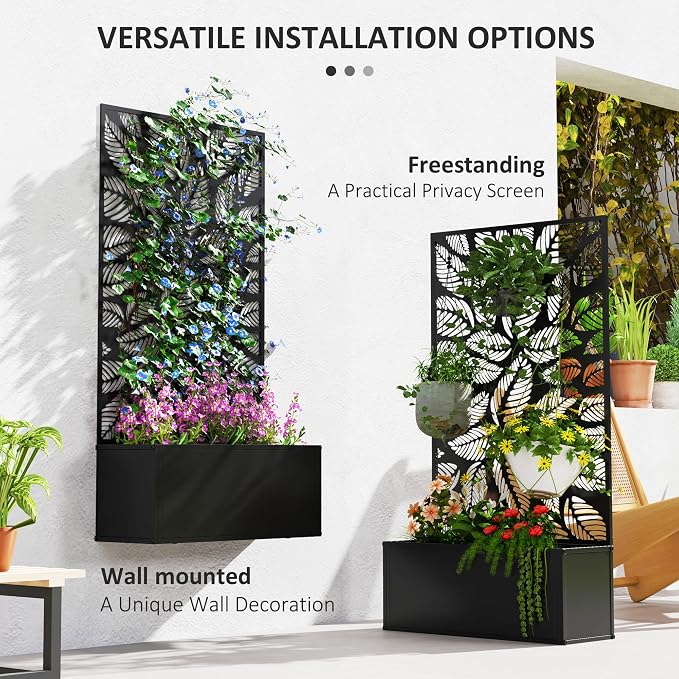 Outsunny Metal Raised Garden Bed - Image 4