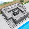 BULEXYARD 13 Piece High Back Outdoor Furniture Sets by BULEXYARDFURNITURE