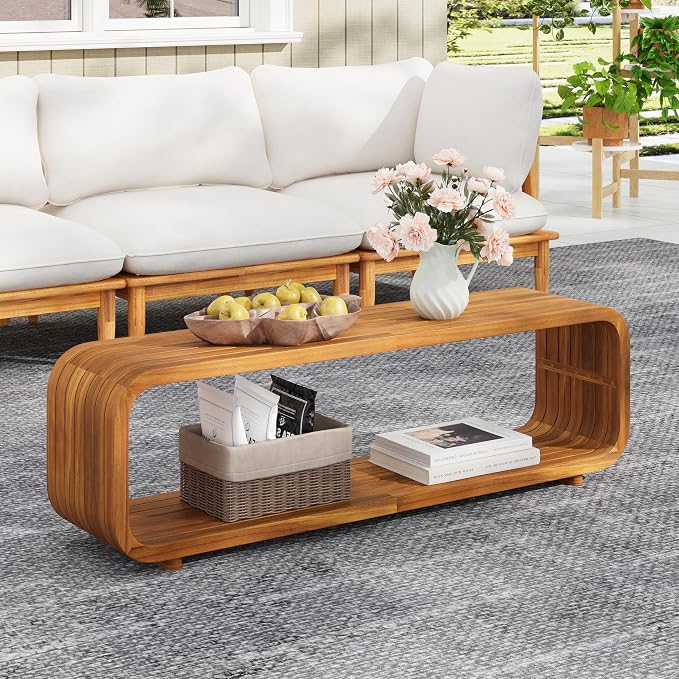 Christopher Knight Home Bruno Durable Acacia Wood Outdoor Coffee Table by ChristopherKnightHome