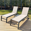 PURPLE LEAF Outdoor Chaise Lounge by PURPLELEAF