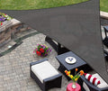 AsterOutdoor Sun Shade Sail Triangle 16' x 16' x 16' UV Block Canopy by AsterOutdoor