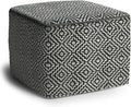 SIMPLIHOME Briella Square Pouf by SimpliHome