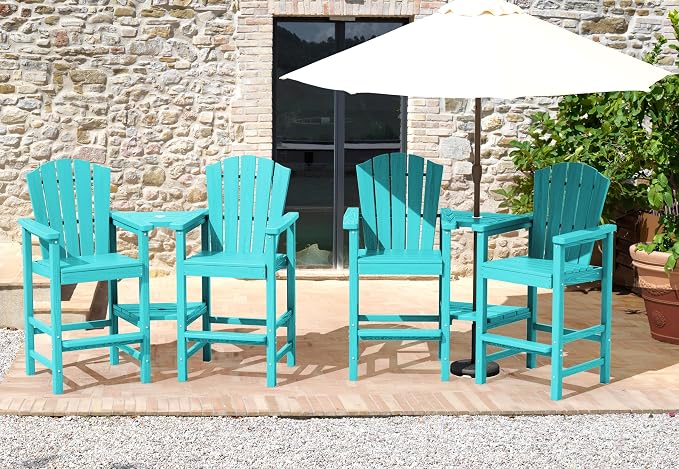 KINGYES Embossed Balcony Height Chair by KINGYES