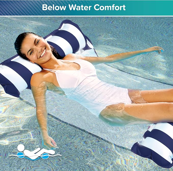 Aqua Original 4-in-1 Monterey Hammock Pool Float & Water Hammock – Multi-Purpose - Image 3