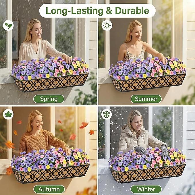 Y&M 4pcs 30" Horse Trough Window Boxes - Image 5