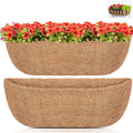 Y&M 30" Coco Liner for Window Box Deck Basket Planter Trough Coconut Fiber by YM