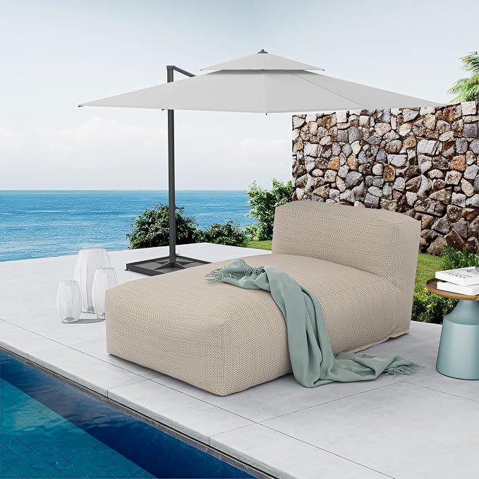 Outdoor Bean Bed Chair Sun Lounger, Outdoor Couch Sofa - Image 7