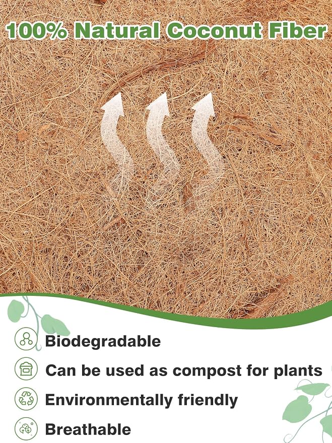 36in Coco Liners for Window Planter Box - Image 3