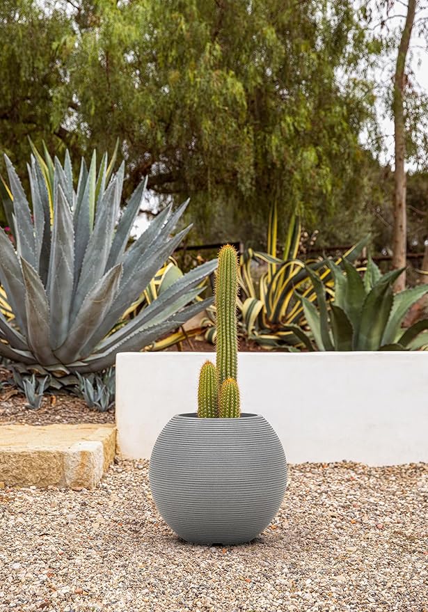 Veradek Strata Series Sphere Round Planter - Image 7