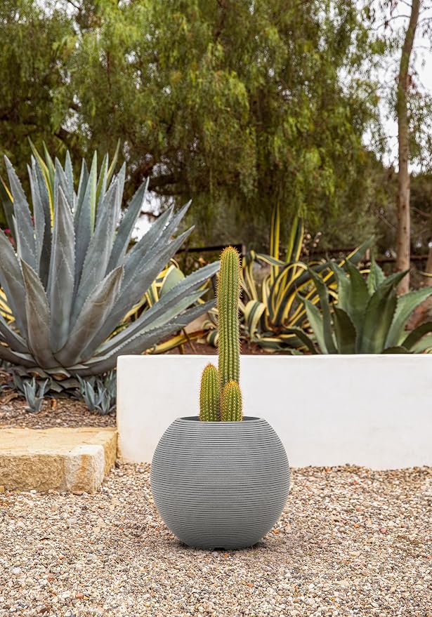 Veradek Strata Series Sphere Round Planter - Image 7