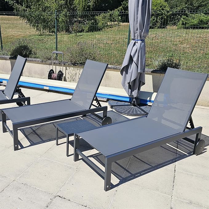 PURPLE LEAF Chaise Lounge Chair - Image 2