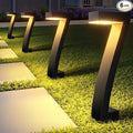 WdtPro Solar Lights Outdoor Pathway Lights, 6 Pack Upgraded Bright LED Outdoor by WdtPro