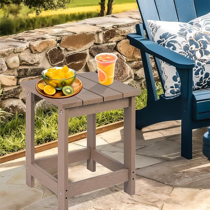 LZRS Adirondack Square Outdoor Side Table - Image 5