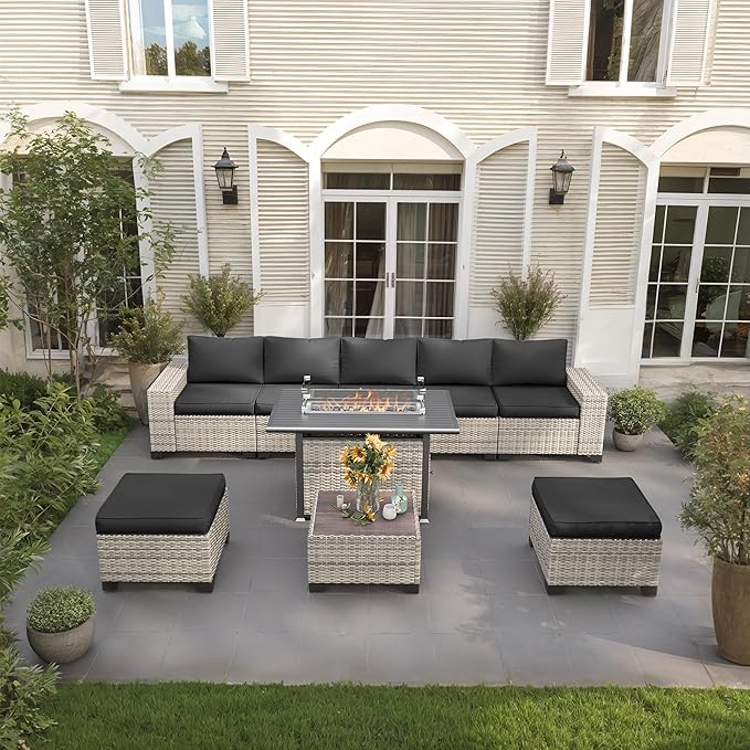 9-Piece Outdoor Patio Furniture Set - Image 9