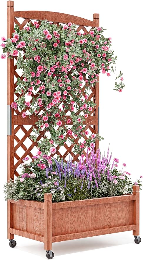 GarveeLife 1PC Wood Planter Box by GarveeLife