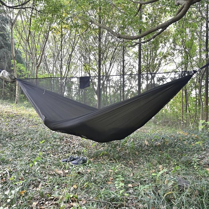 onewind Camping Hammock with Rain Fly and Bug Net Portable Lightweight 11ft - Image 5