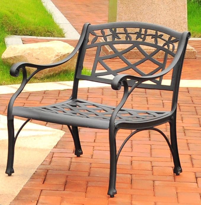 Crosley Furniture Sedona Outdoor Chair, Cast Aluminum Patio Chairs - Image 2