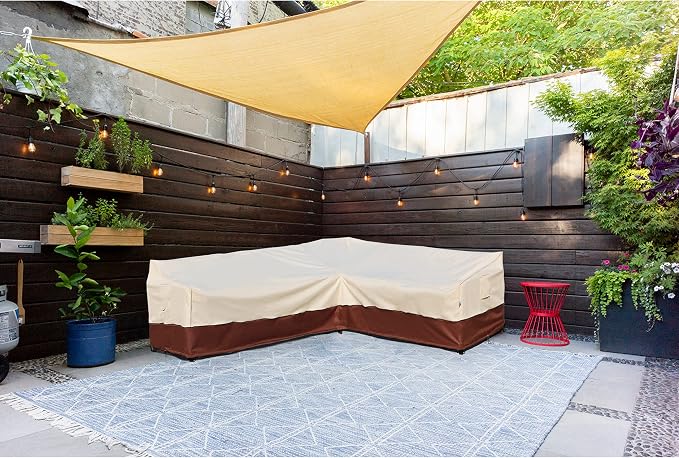 Patio Outdoor Sectional Cover -Patio Furniture Covers Waterproof Rip-Stop - Image 4