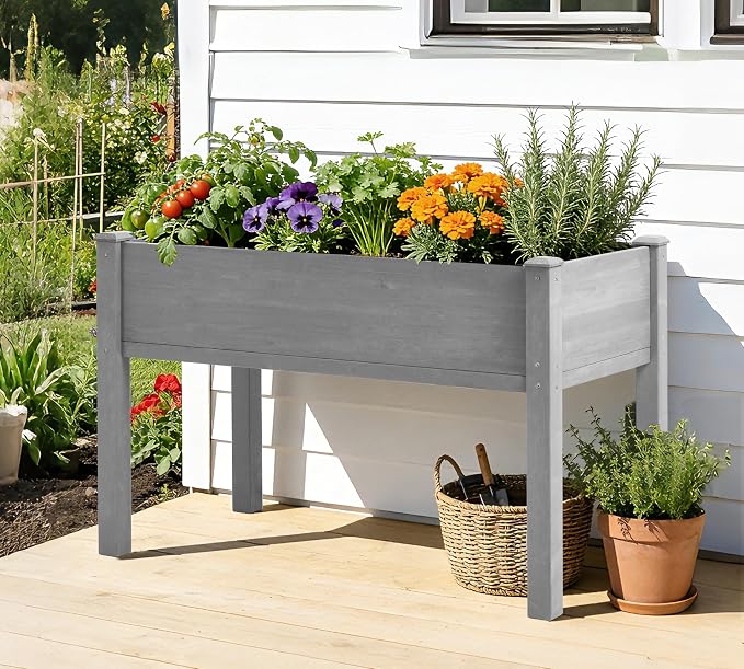 SoliWood Set of 2 Raised Garden Bed - Image 7