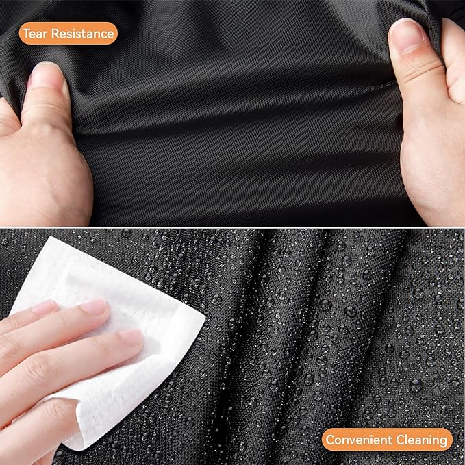 Patio Swivel Bar Set Covers, Waterproof Outdoor Bar Height Set Cover - Image 7