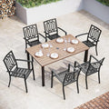 Sophia & William Patio Table and Chairs Set, Outdoor Dining Set by SophiaWilliam