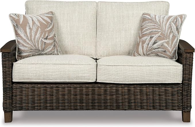 Signature Design by Ashley Paradise Trail Outdoor Loveseat - Image 10