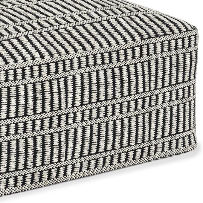 SIMPLIHOME Safford Square Pouf - Image 7