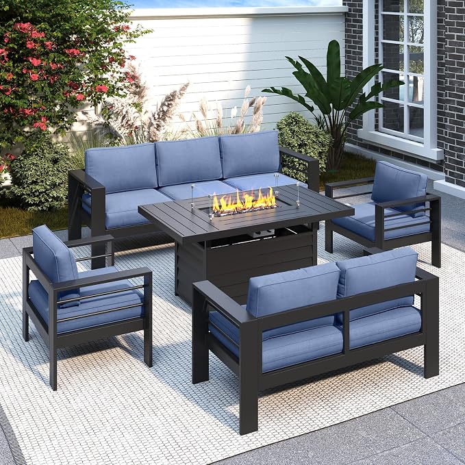 Solaste Aluminum Patio Furniture Set - Image 2