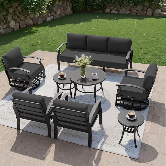 Kullavik Aluminum Patio Furniture Set by KULLAVIK