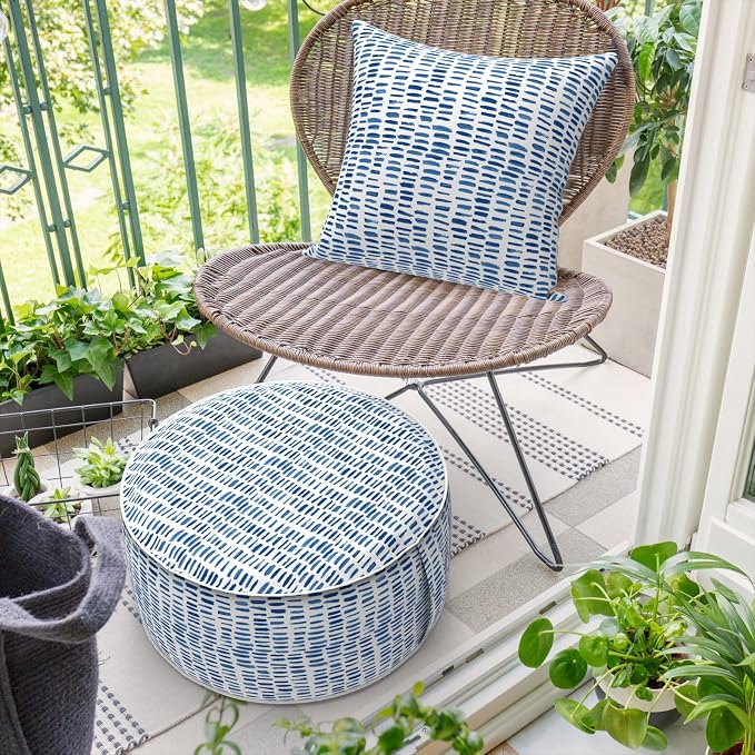 Inflatable Ottoman Stool D21 xH9 - Image 3