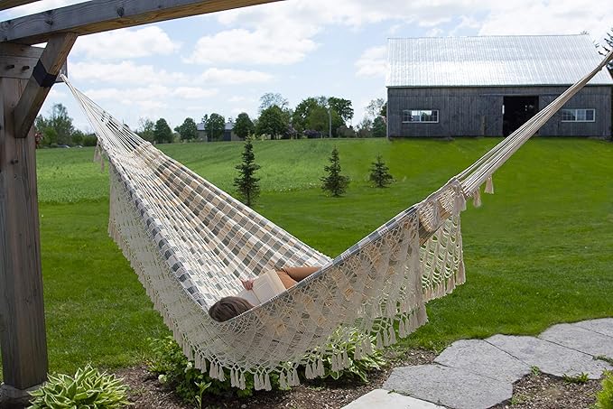 Vivere Authentic Brazilian Luxury Hammock - 450 lb Capacity - Image 2