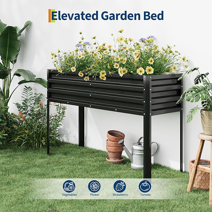 Galvanized Raised Garden Bed - Image 6