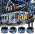 Brightown 4 Pack Solar String Lights Outdoor, Total 288Ft 800 LED Twinkle Fairy by Brightown