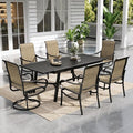 Sophia & William Patio Dining Set Outdoor Dining Set Patio Table and Chairs Set by SophiaWilliam