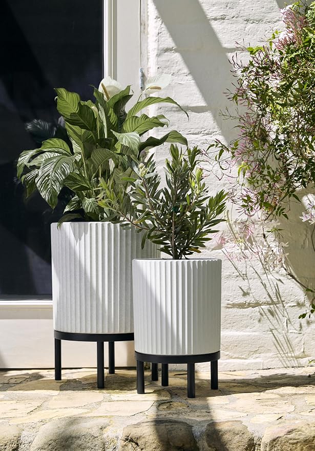 Veradek Demi Series Round Planter w/Stand - Image 5