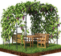 SUNYRISY Garden Arch Trellis for Climbing Plants Outdoor by SUNYRISY