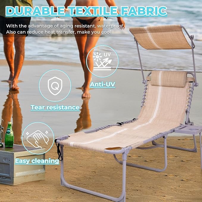 #WEJOY 4 in 1 Tanning Chair - Image 6