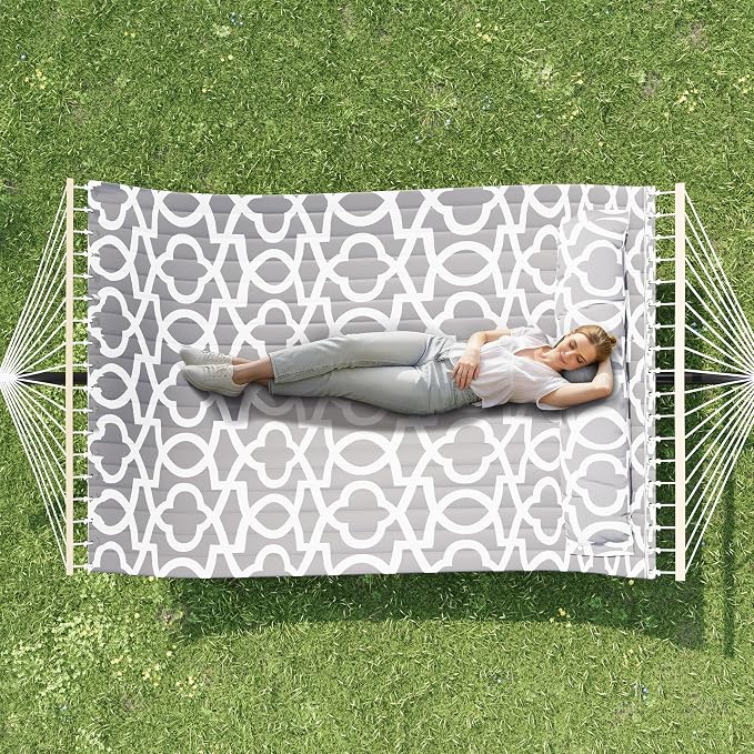 GAOMON Double Hammock with Stand, 475 lb Capacity, Adjustable Portable Hammock - Image 7