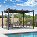 PURPLE LEAF 11' X 13' Outdoor Pergola by PURPLELEAF