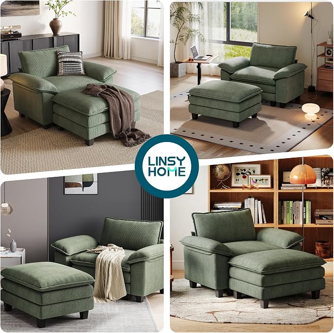 LINSY HOME Cloud Sofa Accent Chair - Image 6