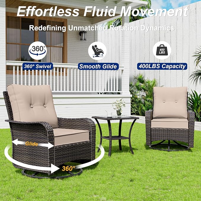 10 Pieces Patio Furniture Set - Image 4