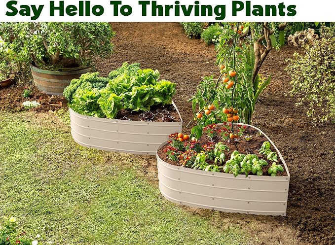 Plant & Plot Galvanized Raised Garden Beds Outdoor // Planter Raised Beds - Image 4