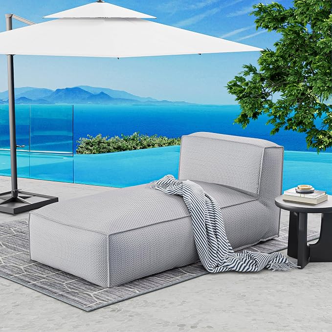 Outdoor Bean Bed Chair Sun Lounger, Outdoor Couch Sofa by OPEAK