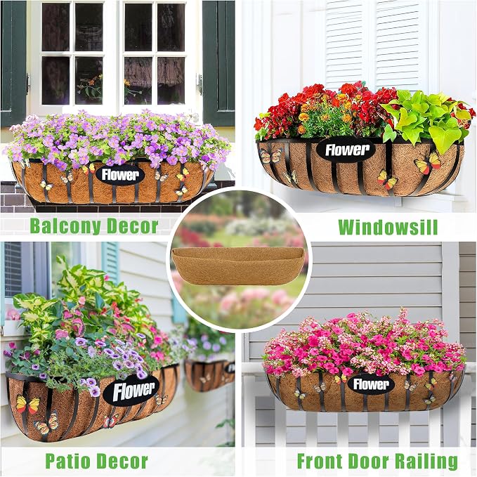 HFHOME 2 Packs 30 Inch Coco Liners - Image 5
