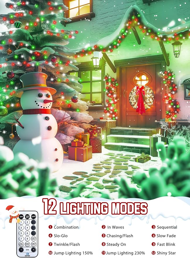 Christmas Tree Firecrackers String Lights - Image 4