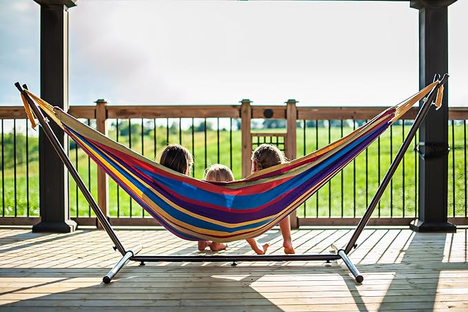 Vivere Double Cotton Hammock - Image 3