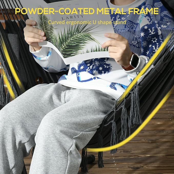 Outsunny Patio Hammock Chair - Image 3