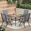 PHI VILLA 5-Piece Patio Dining Set by PHIVILLAThepioneerofcomfortablehouseholdsupplies